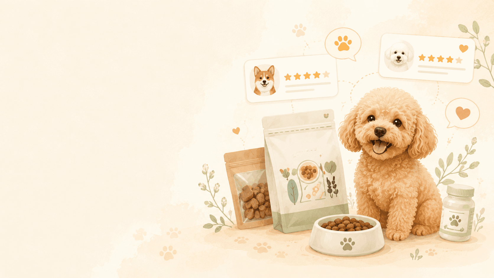 犬用品の口コミを探すワンコミのファーストビュー